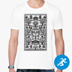 Мужская спортивная футболка