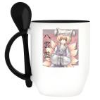 Кружка с ложкой