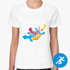 Женская спортивная футболка