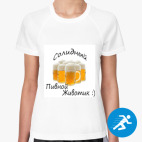 Женская спортивная футболка