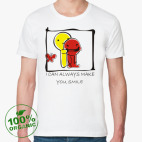 Мужская футболка органик