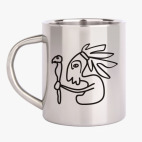 Кружка металлическая