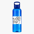 Прозрачная спортивная бутылка