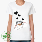 Женская футболка органик