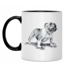 Кружка двухцветная