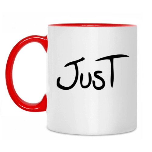 Кружка с принтом Just Married