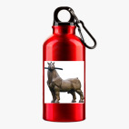 Металлическая бутылка 400 мл UV-DTF