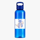 Прозрачная спортивная бутылка