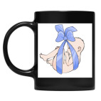 Кружка цветная UV-DTF