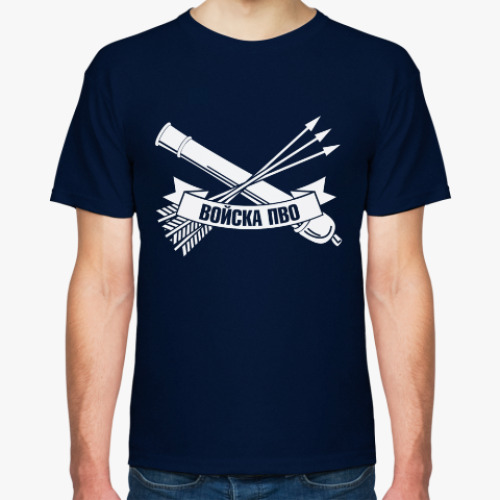 Футболка с принтом ПВО