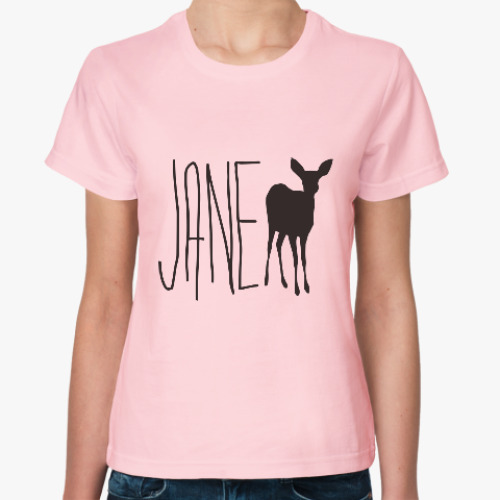 Женская футболка JANE DOE
