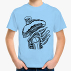 Детская классическая футболка Чужой