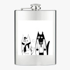 Фляжка стальная