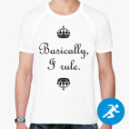 Мужская спортивная футболка