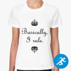 Женская спортивная футболка