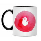 Кружка двухцветная