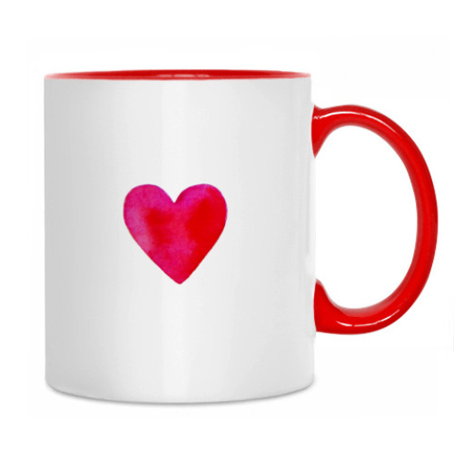 Кружка с принтом Love birdie