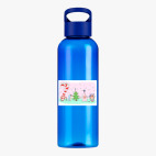 Прозрачная спортивная бутылка