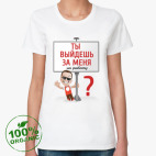 Женская футболка органик