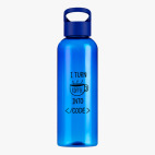 Прозрачная спортивная бутылка