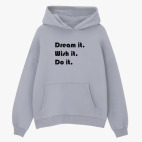 Толстовка худи оверсайз