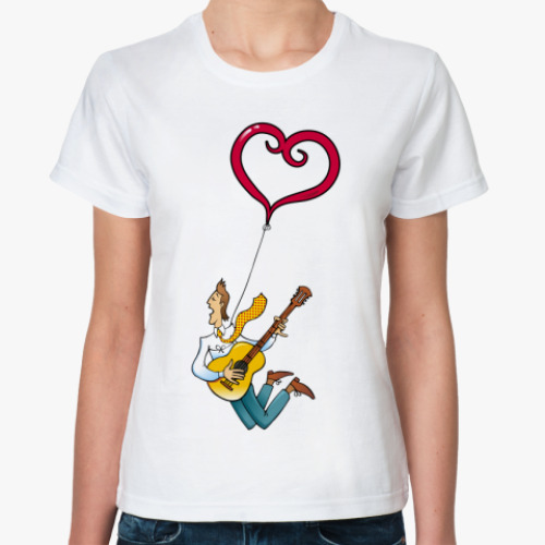 Классическая футболка Окрыленный