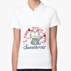 Женская рубашка поло