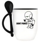 Кружка с ложкой