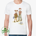 Мужская футболка органик