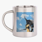 Кружка металлическая