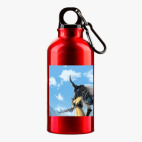 Металлическая бутылка 400 мл UV-DTF