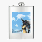 Фляжка стальная