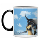 Кружка двухцветная