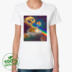 Женская футболка органик