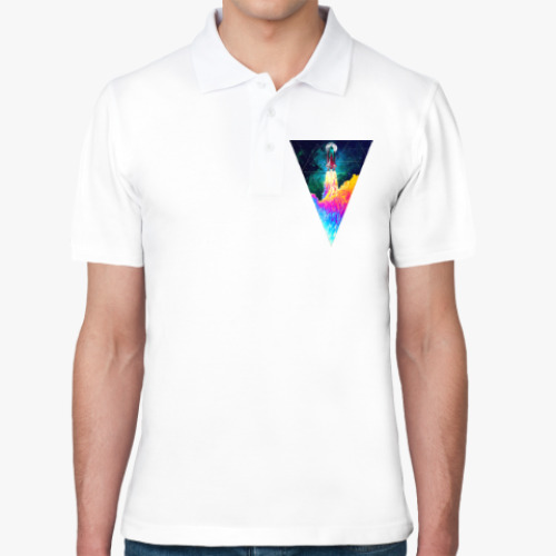 Рубашка поло Запуск космического корабля
