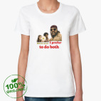 Женская футболка органик