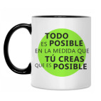 Кружка двухцветная