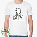 Мужская футболка органик