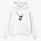 Толстовка худи оверсайз