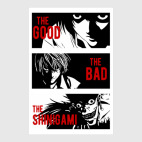 Постер 30 х 45 см Тетрадь смерти