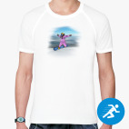 Мужская спортивная футболка