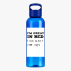 Прозрачная спортивная бутылка