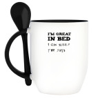 Кружка с ложкой