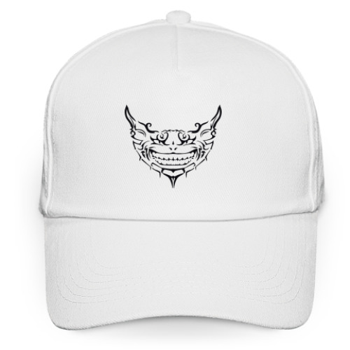 Кепка бейсболка с принтом  Чеширский кот
