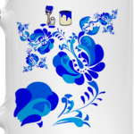  Фрактальная гжель 3