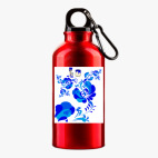 Металлическая бутылка 400 мл UV-DTF