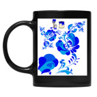 Кружка цветная UV-DTF