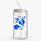 Банка с бамбуковой крышкой