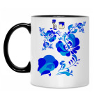 Кружка двухцветная