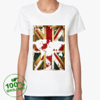 Женская футболка органик